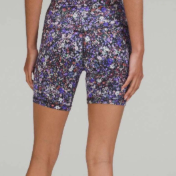 Lululemon Align High-Rise Short 6" Flower Burst Multi Size 4 - Picture 4 of 8